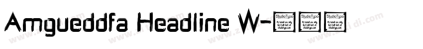 Amgueddfa Headline W字体转换